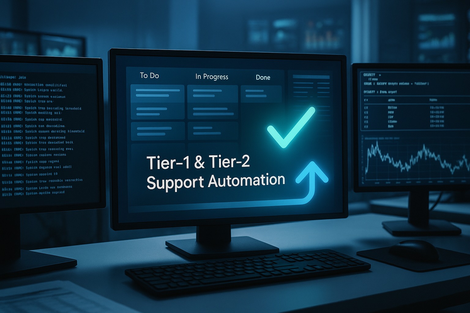 Tier-1 & Tier-2 Support Automation